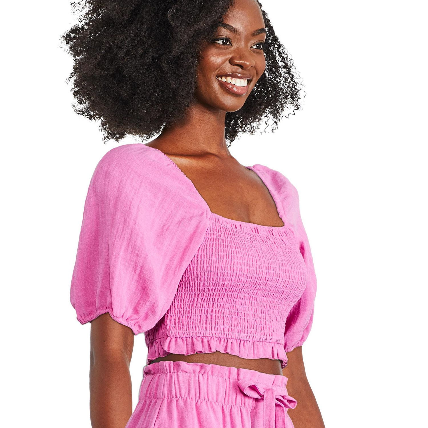 George Women's Smocked Bodice Top