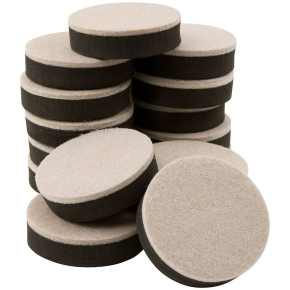 SuperSliders 2-1/2" Reusable Hard Surface Furniture Sliders 16 Pieces