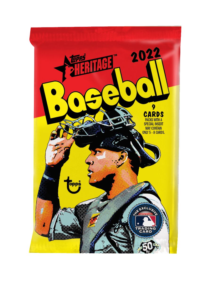 2022 Topps Heritage Baseball Mega Box | Walmart Exclusive 1973 