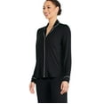 thumbnail image 2 of George Women's Notch Collar Pajama 2-Piece Set, 2 of 6
