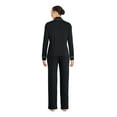 thumbnail image 3 of George Women's Notch Collar Pajama 2-Piece Set, 3 of 6