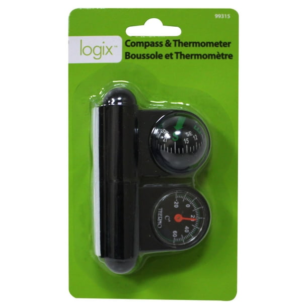 Logix Compass And Thermometer - Walmart.ca