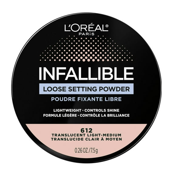 L'Oréal Paris Infallible Tinted Loose Powder, No Flashback, Translucent, Light-Medium, 8 gr