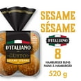 thumbnail image 1 of Pain à hamburger au sésame D’Italiano🅫 avec Gusto!🅪., 1 of 5