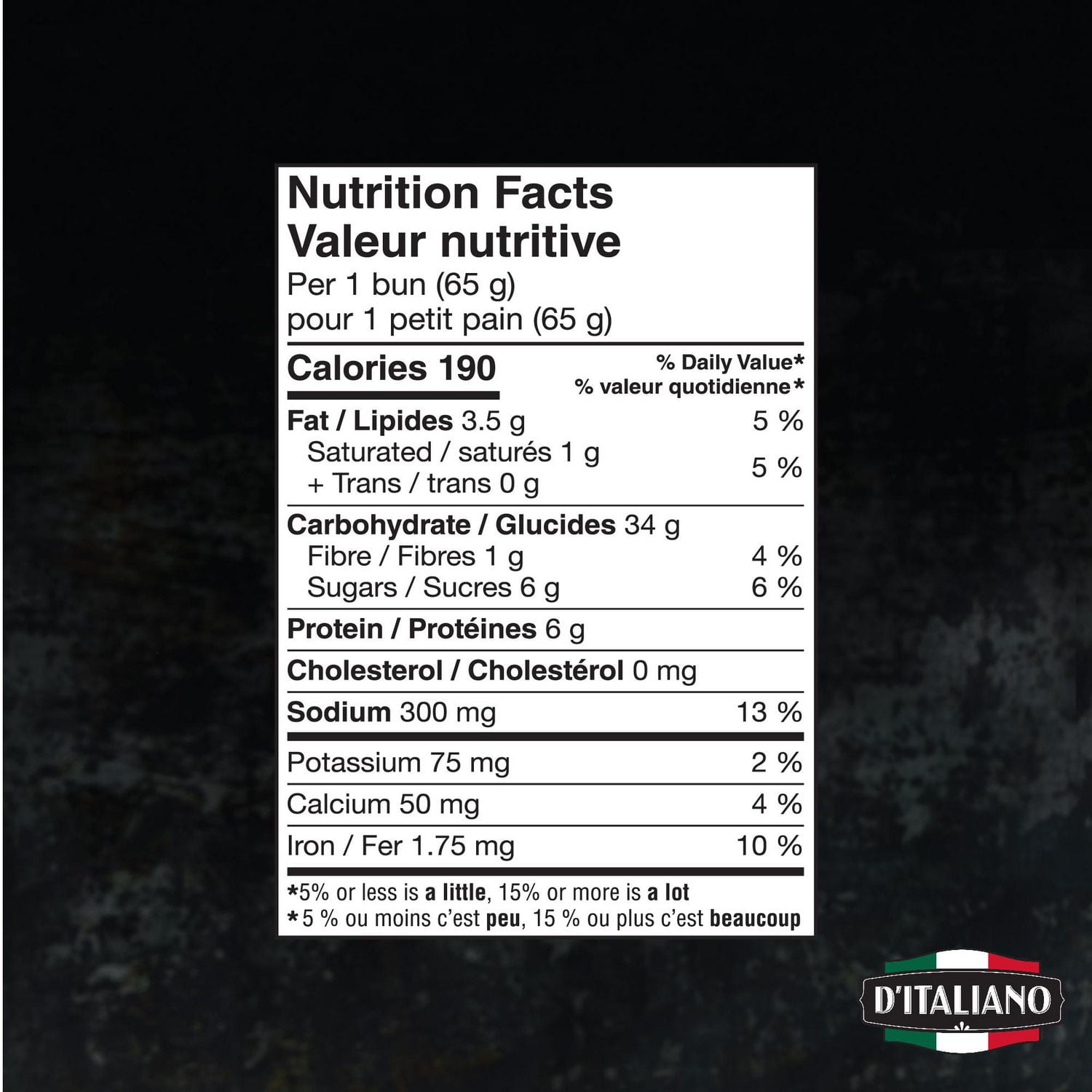 Pain à hamburger de style brioche D’Italiano🅫 avec Gusto!🅪 Paquet de 8, 520 g