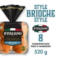 thumbnail image 1 of D'Italiano with Gusto!™ Brioche Style hamburger buns, 1 of 5