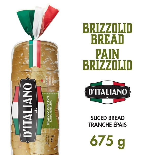 D'Italiano Brizzolio extra soft sliced bread, 675 g Walmart.ca