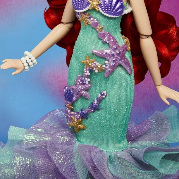 Robe Barbie Ariel robe verte Outfit vêtement