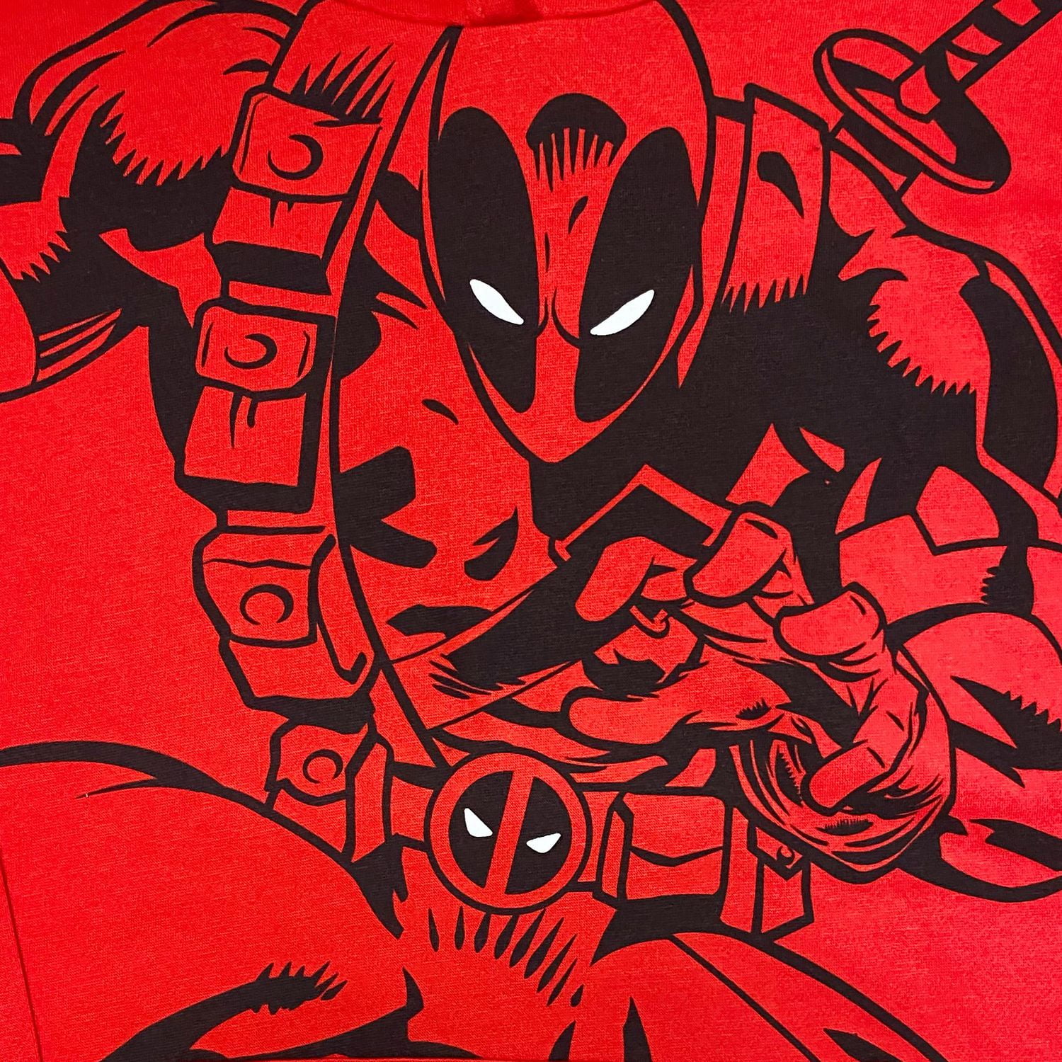 Men's Deadpool Attack Long Sleeve Hoodie