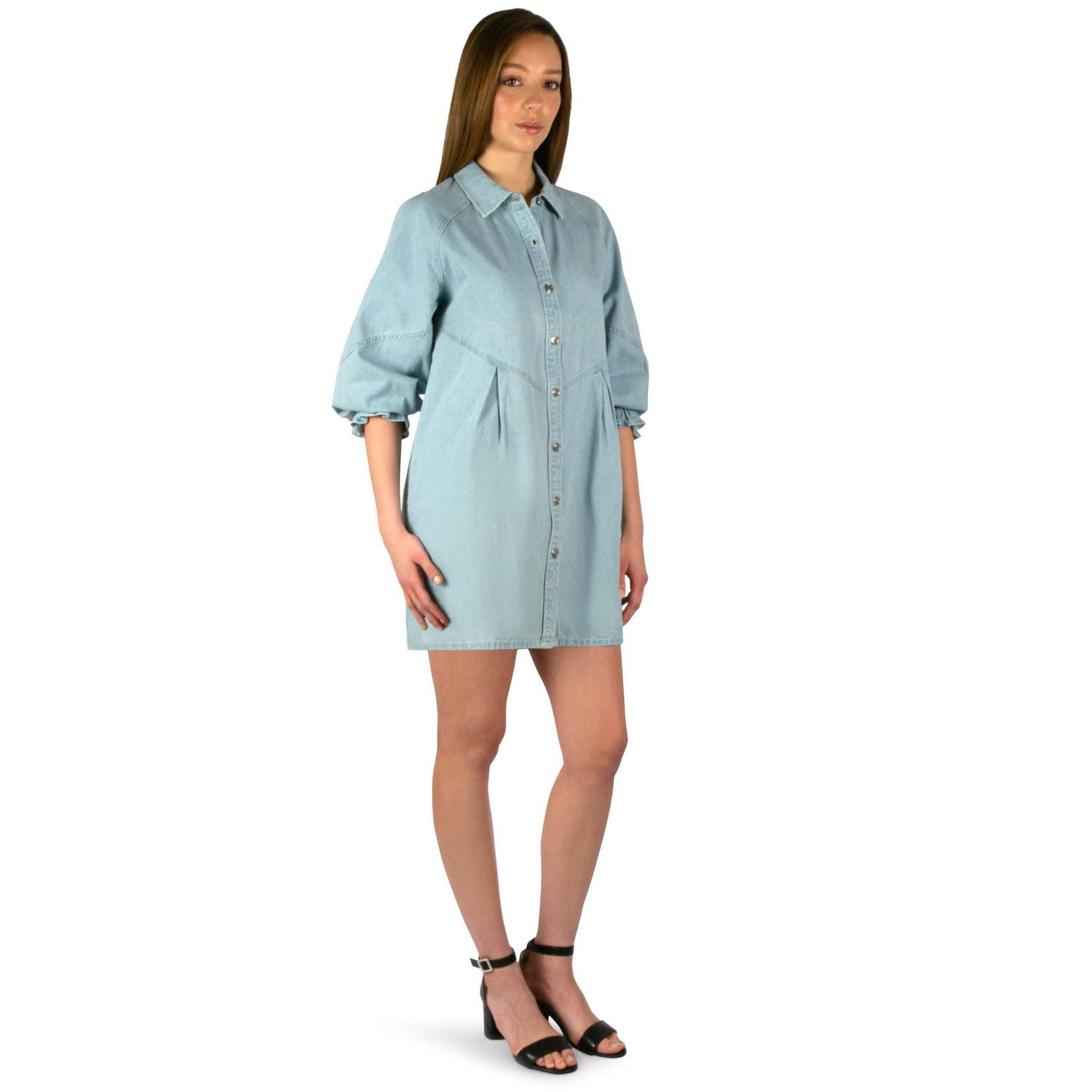 BB DENIM SHIRT DRESS