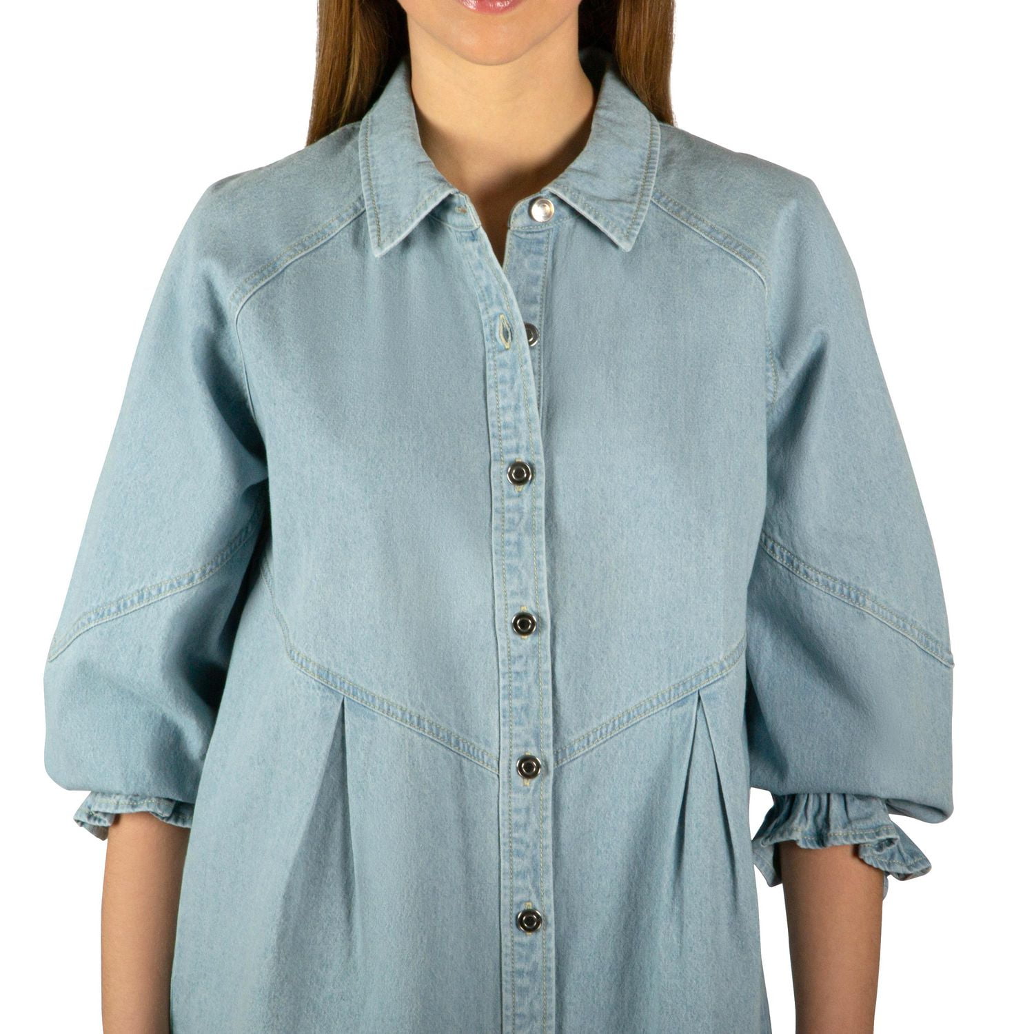 BB DENIM SHIRT DRESS