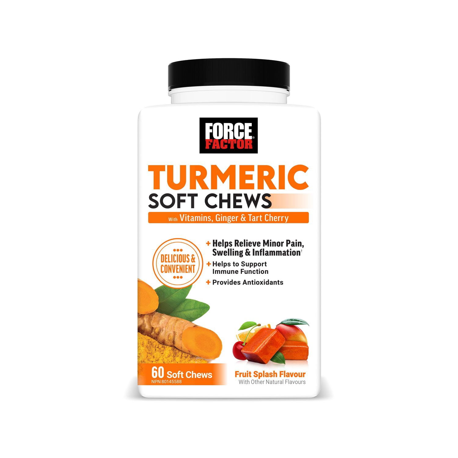Force Factor Turmeric Soft Chews 60ct - Walmart.ca
