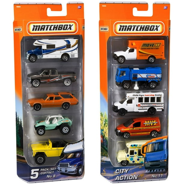 Matchbox Vehicles 5-Pack - Styles May Vary 