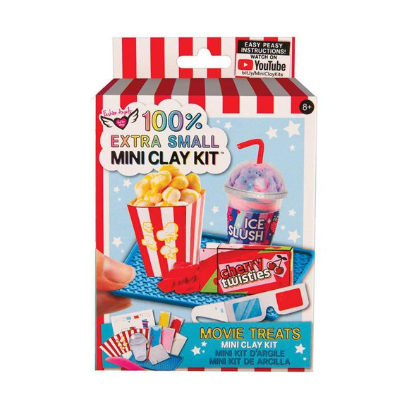 Fashion Angels 100% Extra Small Movie Treats Mini Clay Kit