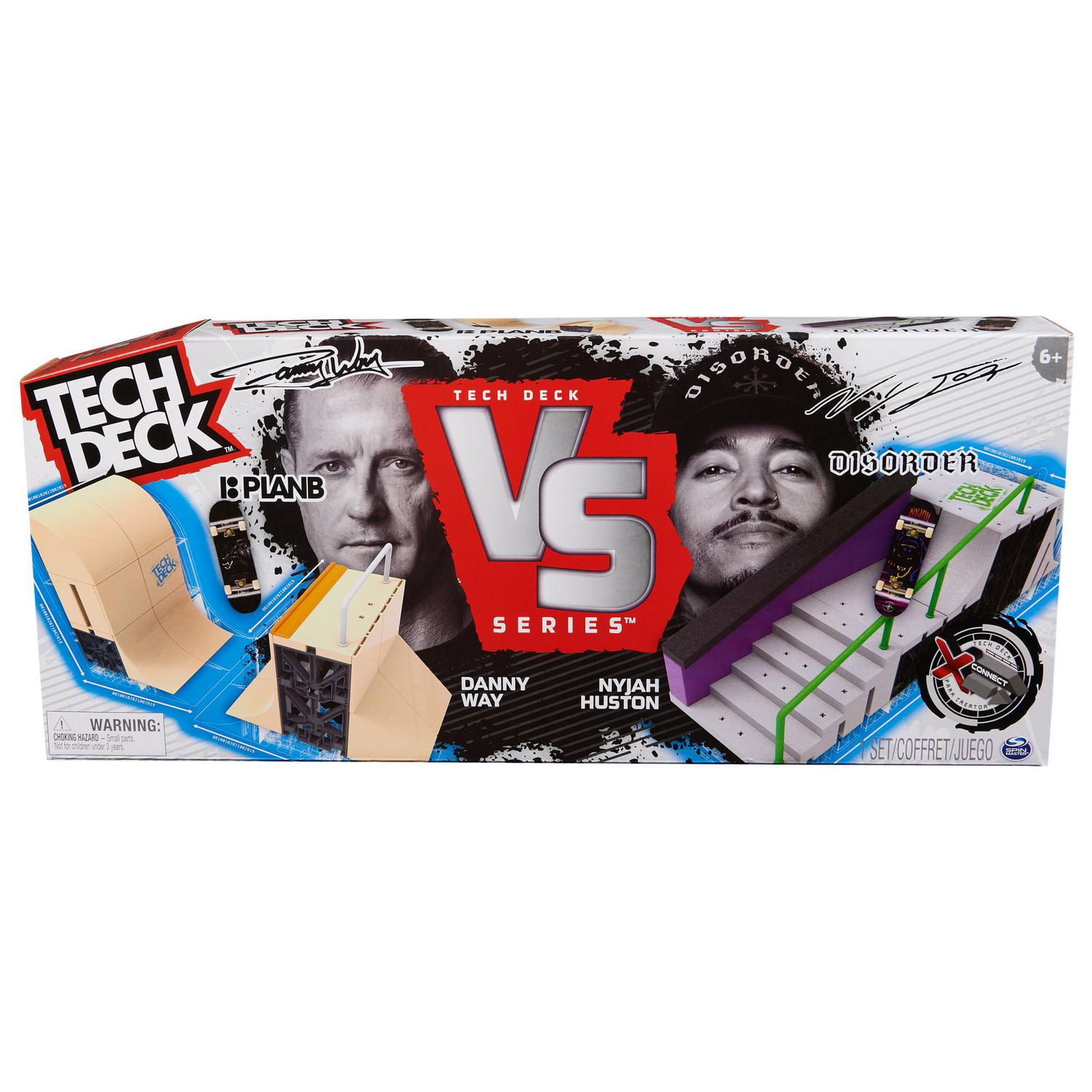 Tech Deck Vs Series Danny Way Nyjah Huston X Connect Park