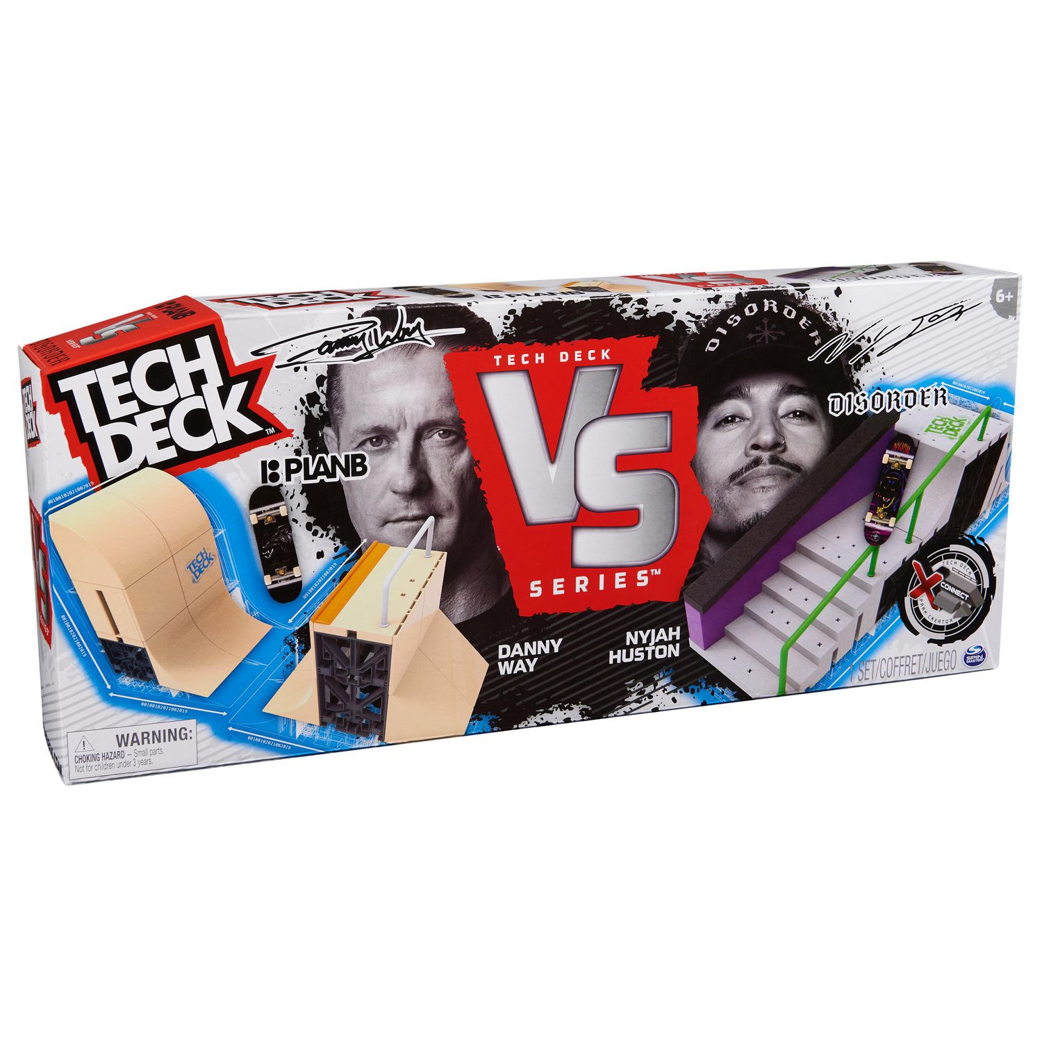 Tech Deck Vs Series, Danny Way & Nyjah Huston X-Connect Park