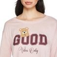 thumbnail image 4 of No Boundaries Women's Scoop Neckline Sleep Tee, 4 of 6