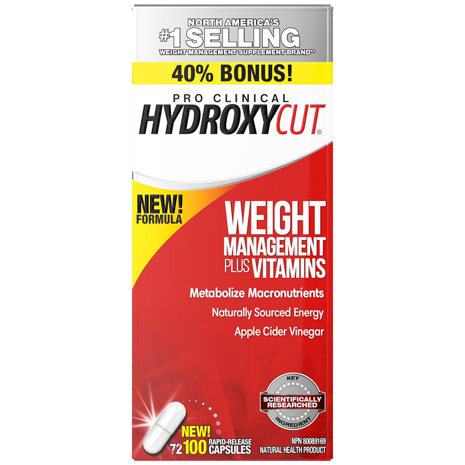 Hydroxycut Pro Clinical Weight Loss Supplements Weight Management