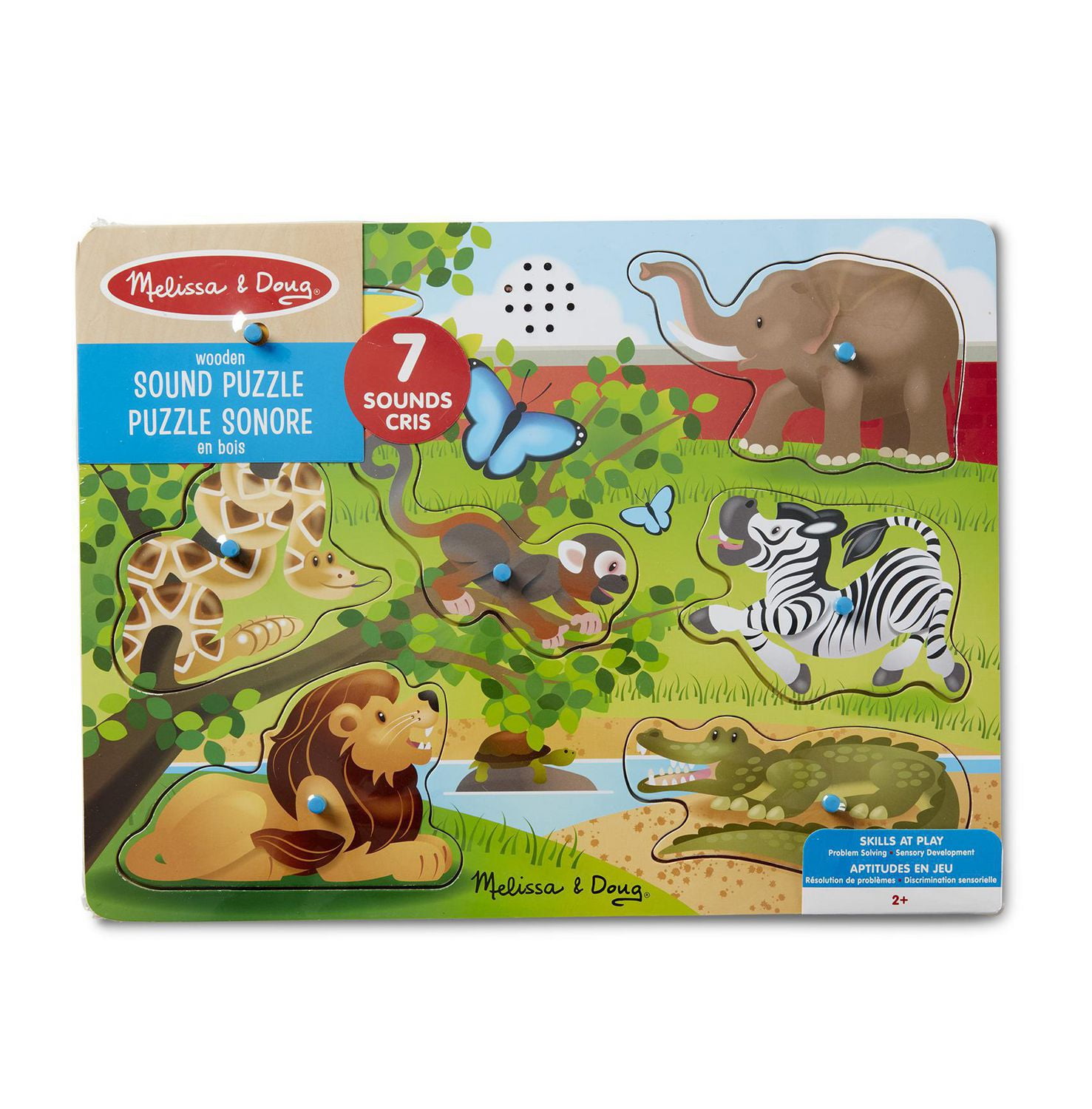 Melissa and doug sound puzzle hot sale zoo animals