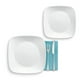 Ensemble de vaisselle Corelle® Studio blanc pur 12 pièces Ensemble de 12 pièces Corelle® – image 2 sur 2
