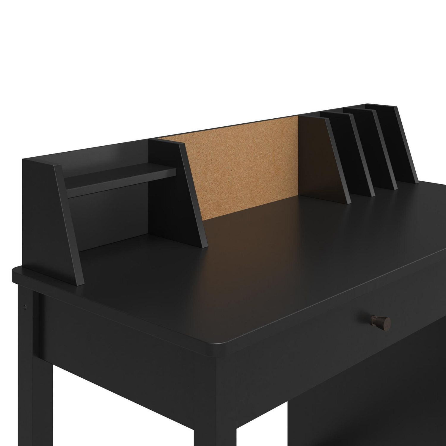 Ameriwood Home Abigail Kids Desk with Chair Black
