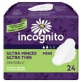 thumbnail image 1 of Incognito Ultra Thin Invisible Mini Winged Pads, 1 of 4