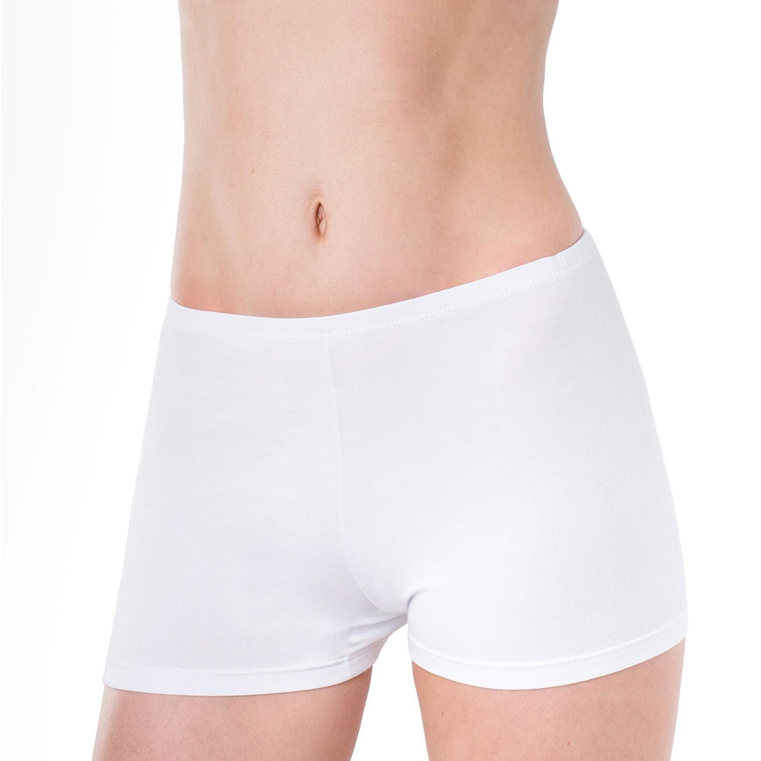 Elita Essentials Women's Cotton Stretch Boyshort Underwear