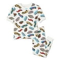 thumbnail image 1 of Hot Wheels Toddler Boys' Pajama 2-Piece Set, 1 of 1