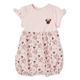 thumbnail image 1 of Disney Baby Girls' Minnie Mouse Romper, 1 of 1