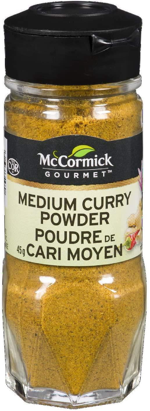 McCormick Gourmet Medium Curry Powder 45g Walmart Canada