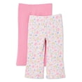 thumbnail image 1 of George Baby Girls' Flared Legging 2-Pack, 1 of 2