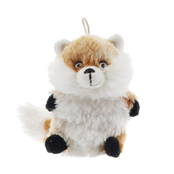Only The Best For My Dog ® 7-inch Stuffed Plush Squeaky Dog Toy, Fattie Fox