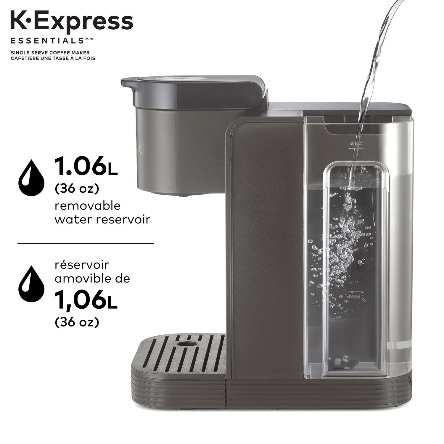 Keurig K-Express Essentials Single Serve Coffee Maker, Perfect for