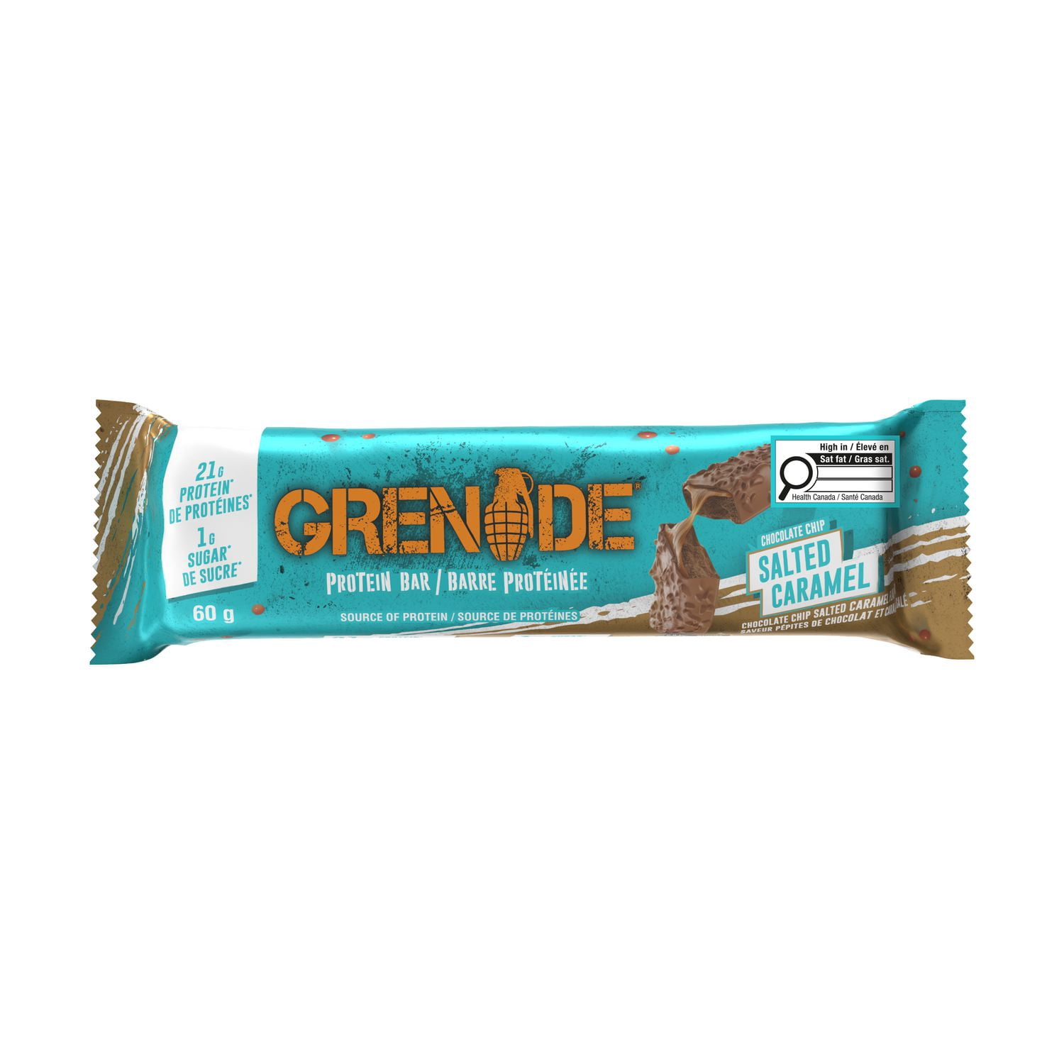 Grenade Protein Bar Chocolate Chip Salted Caramel