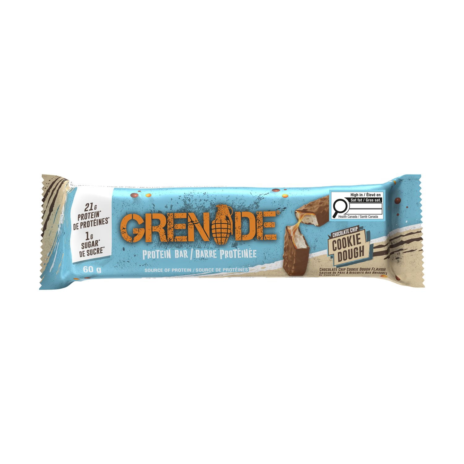 thumbnail image 2 of Grenade Protein Bar Cookie Dough 4x60g, 2 of 3