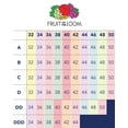 thumbnail image 4 of Fruit of the Loom Women's 3-Pack Built-Up Racerback Bra, 4 of 4