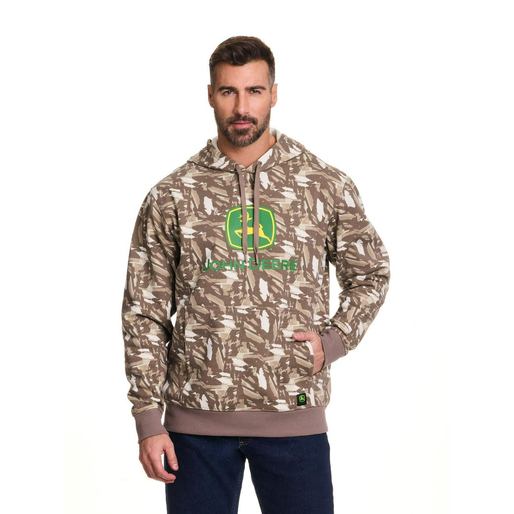 Camo John Deere Pullover John Deere Men's Core Logo Pull Over