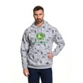 thumbnail image 1 of John Deere Men’s Core Logo Pull Over Fleece Hoodie Graphic Camo Print, 1 of 6