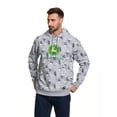 thumbnail image 2 of John Deere Men’s Core Logo Pull Over Fleece Hoodie Graphic Camo Print, 2 of 6