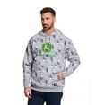 thumbnail image 4 of John Deere Men’s Core Logo Pull Over Fleece Hoodie Graphic Camo Print, 4 of 6