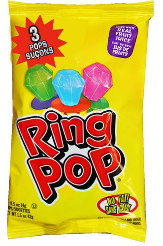 Ring Pop, Push Pop, Baby Bottle Pop, Juicy Drop Pop, Assorted Flavor  Lollipops, Variety Pack, 26 oz, 40 Count Box - Walmart.com