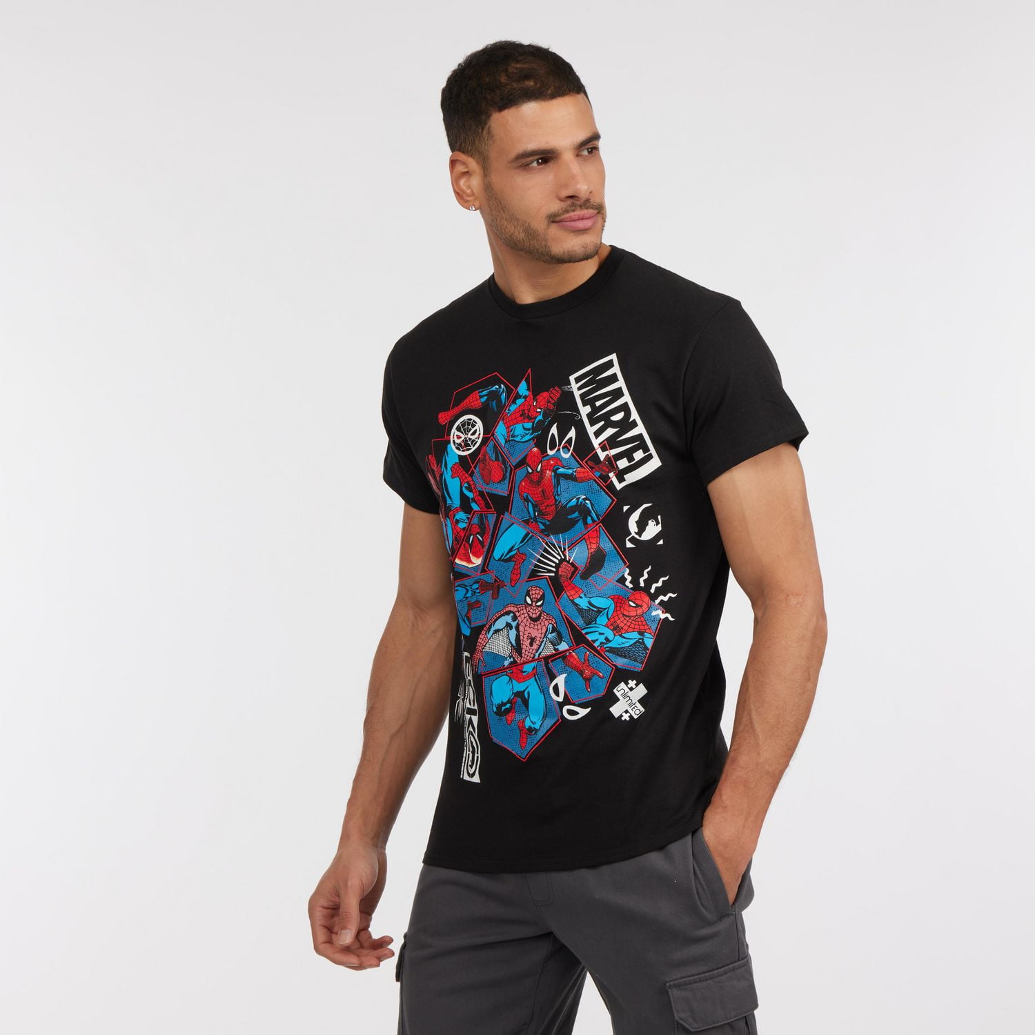 Chandail Marvel scrappy Spider-Man pour hommes par Ecko Unltd