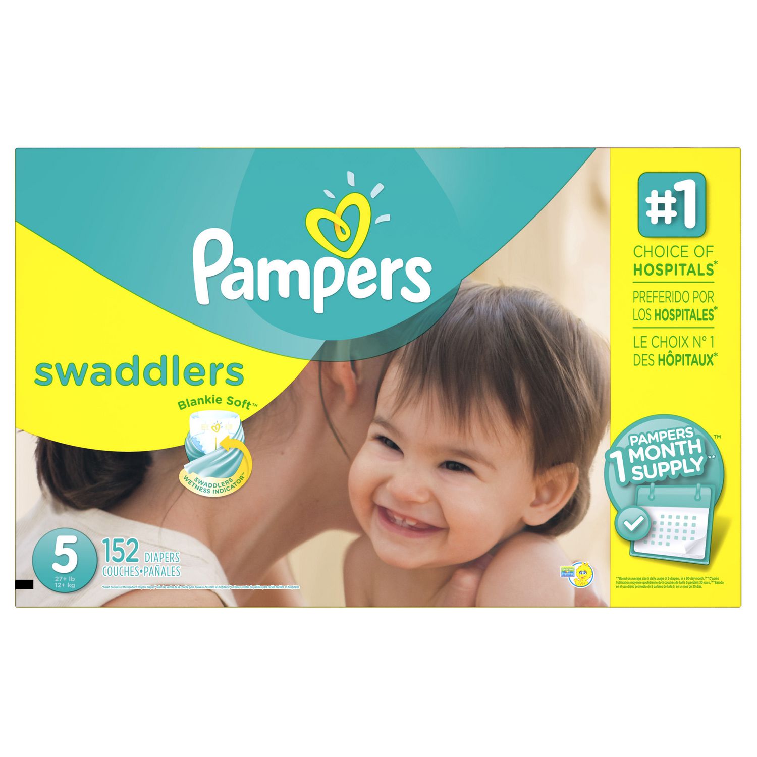 Pampers Swaddlers Diapers, 1 Month Supply | Walmart Canada