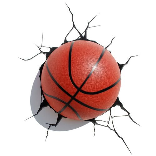 Ballon de basketball lumineux 3D
