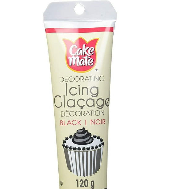 Cake Mate, Icing, Black, 120g, Decorating with Ease Walmart.ca