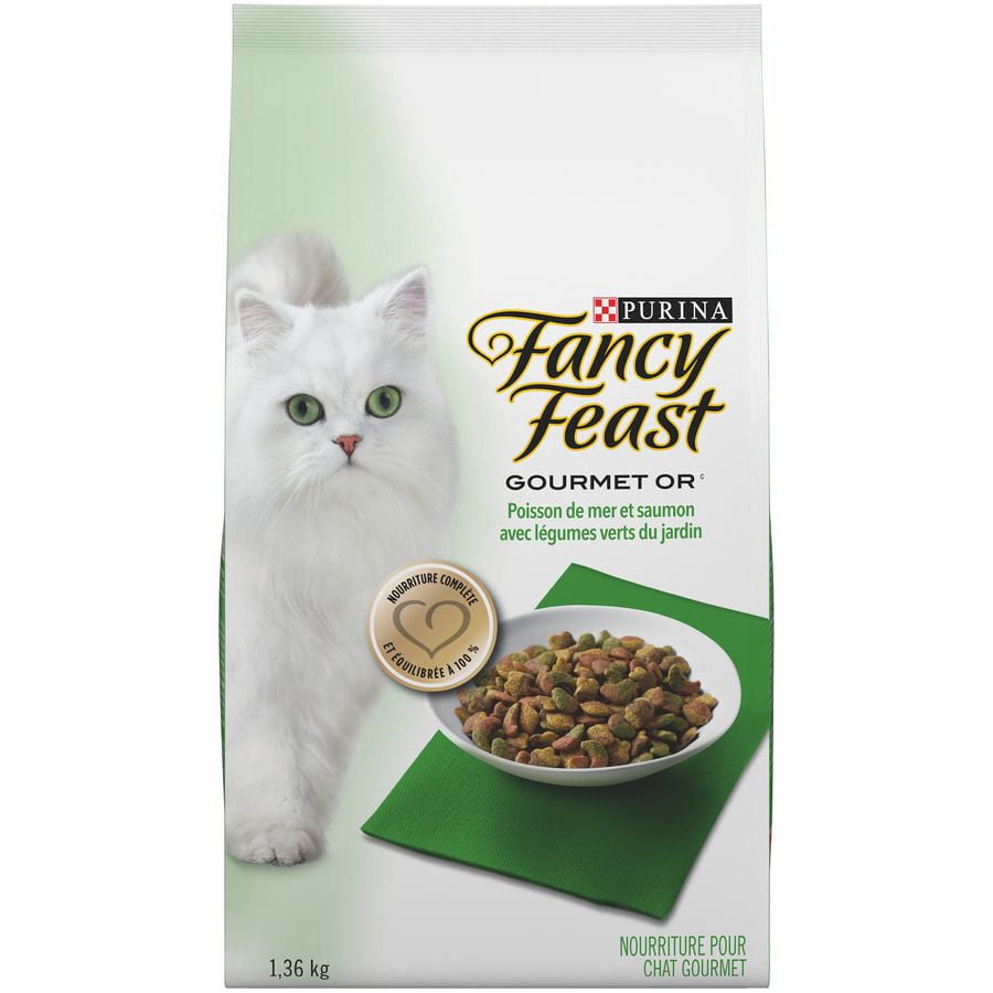 Fancy feast gourmet dry cat outlet food