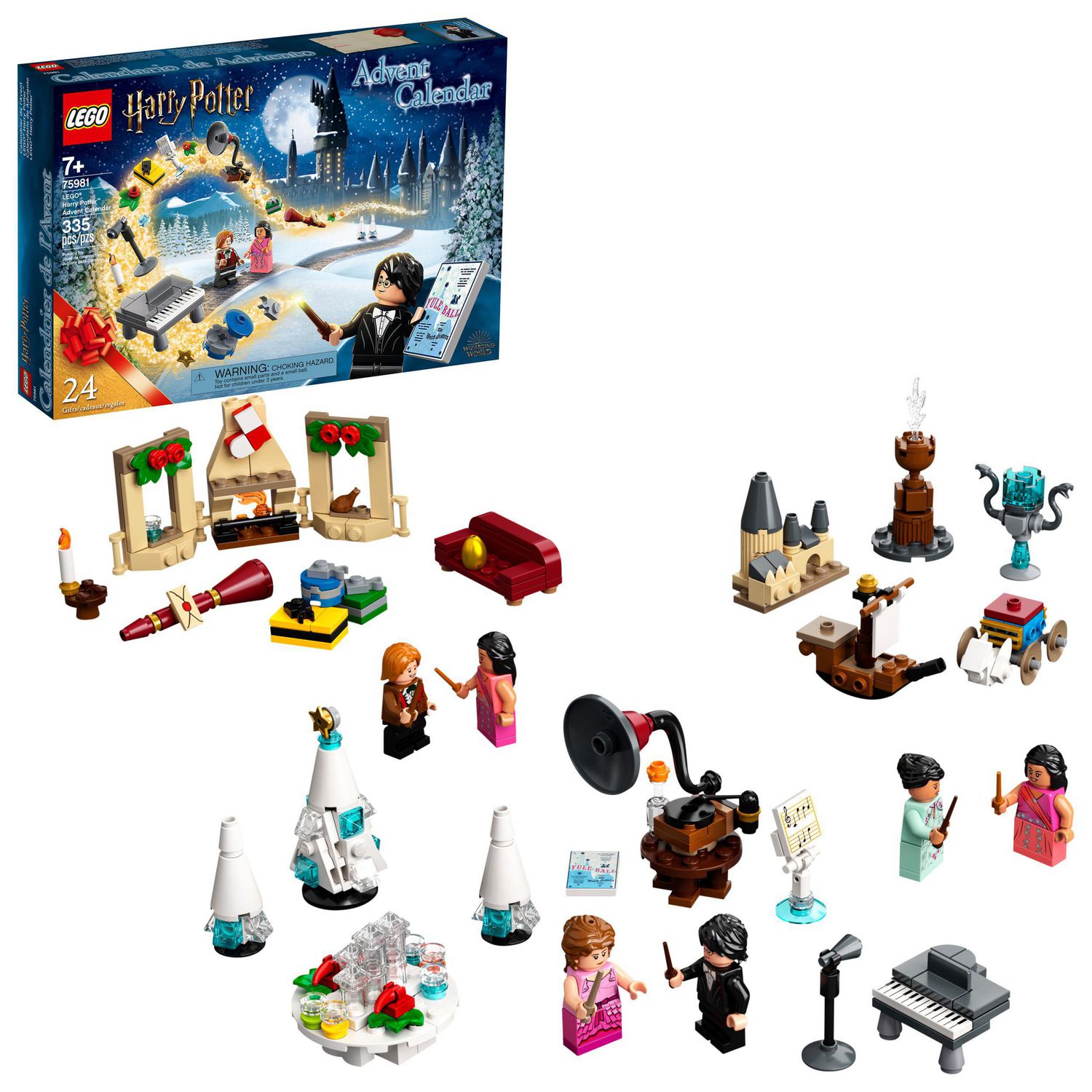 LEGO Harry Potter Advent Calendar 75981 Toy Building Kit Walmart Canada