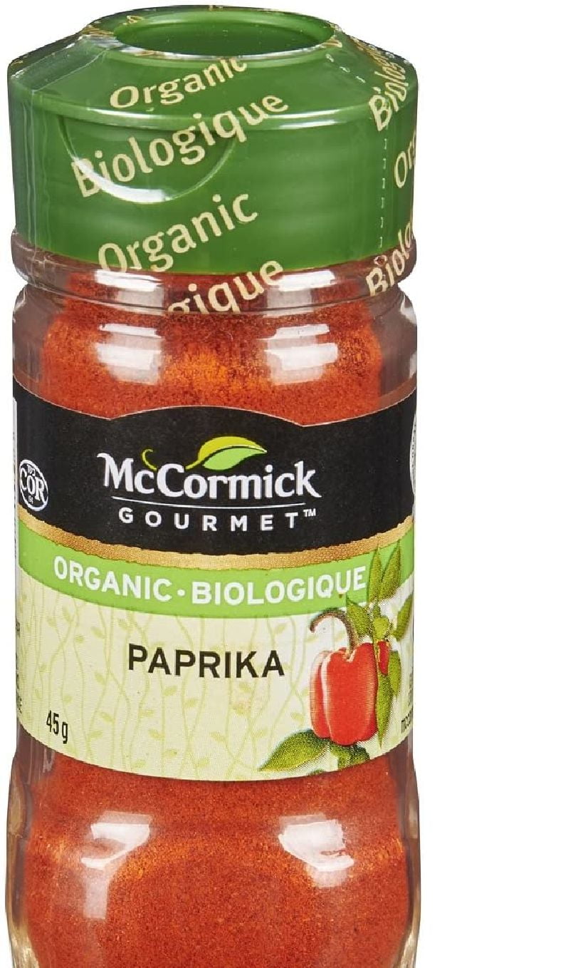 McCormick Gourmet, Organic Paprika, 45g Walmart Canada