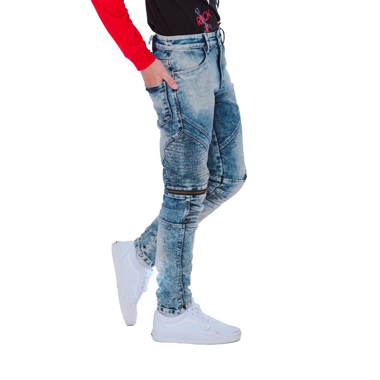 Boys Mini Pop Kids Urban Style Denim Blue Jeans