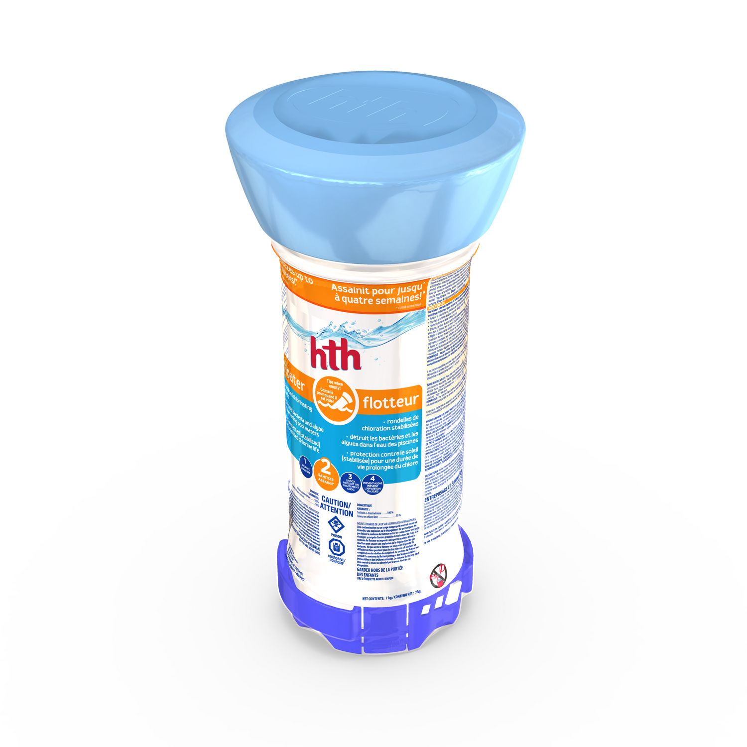 2 hth chlorine floaters